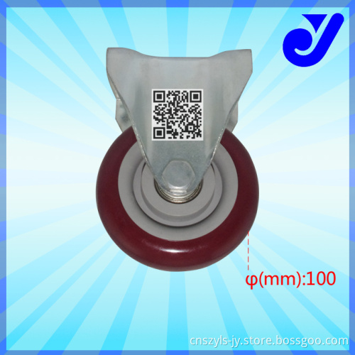 PU Medium Duty Caster for Industria Trolley (JY-401)